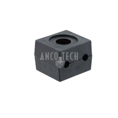 DUBBELE LEIDINGBEUGEL PP 2x6MM GR.1