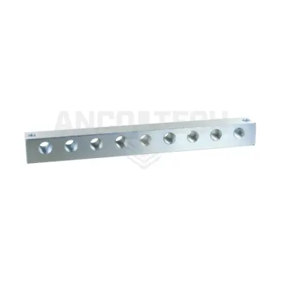 SMEERNIPPELBLOK 9 AANSLUITINGEN 1/8"