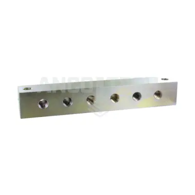 SMEERNIPPELBLOK 6 AANSLUITINGEN 1/4"