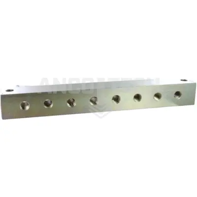 SMEERNIPPELBLOK 8 AANSLUITINGEN 1/4"