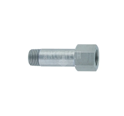 VERLENGNIPPEL M10x1  L=40MM