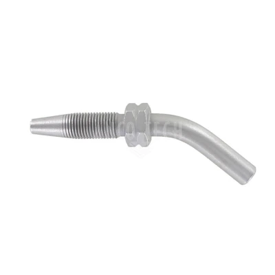 PIJPEIND EXTRA KORT 6MM SCHUIN VOOR HD SLANG 8.6x4