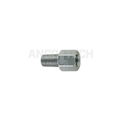 VERLENGNIPPEL M6 x 0.75 L=17MM