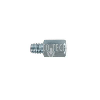 VERLENGNIPPEL M6x1  L=20MM