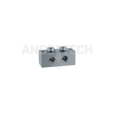 SMEERNIPPELBLOK T-BORING 2 AANSLUITINGEN M10x1