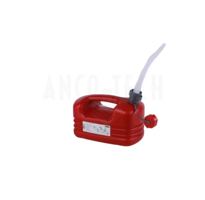 PRESSOL JERRYCAN VOOR BRANDSTOF 5L PE MET FLEXIBELE UITLOOP