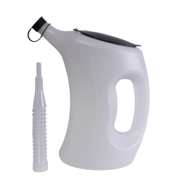 PRESSOL MAATBEKER MET DEKSEL EN FLEXIBELE TUIT PE 5L 07625