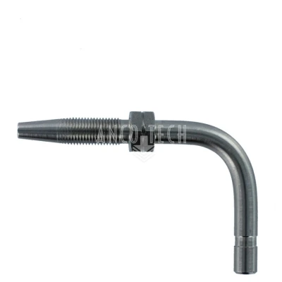 PIJPEIND RVS 6MM HAAKS VOOR HD SLANG 8.6x4