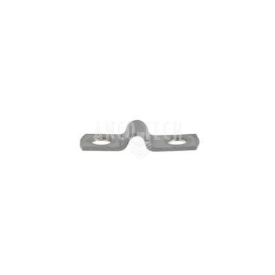 LEIDING CLIP 1 x 4MM  RVS