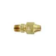 RECHTE KOPPELING 1/4 - 1/8NPT