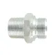 RECHTE NIPPEL 1" BSP x 1" BSPT