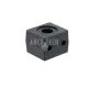 DUBBELE LEIDINGBEUGEL PP 2x6MM GR.1