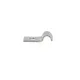 LEIDING CLIP 1 x 4MM  RVS