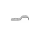 LEIDING CLIP 2 x 4MM  RVS
