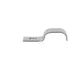 LEIDING CLIP 2 x 6MM  RVS