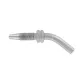 PIJPEIND EXTRA KORT 6MM SCHUIN VOOR HD SLANG 8.6x4