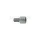 VERLENGNIPPEL M6 x 0.75 L=17MM
