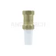 MESSING VOETKLEP MET FILTER 3/4 BSP