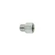 VERLENGNIPPEL M10x1  L=18MM RVS