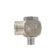 HAAKSE KOPPELING DRAAIBAAR 1/4 BSP RVS