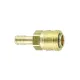 EURO SNELKOPPELING 10MM PILAAR MESSING