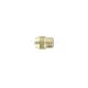 ENKELE KLEMRING 4MM MESSING