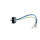 PLUG 1 + KABEL VOOR P203 AC MET VOEDINGSLEIDER