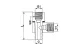 BANJO L-KOPPELING 1/8 BSP
