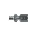 RECHTE KOPPELING GE4LL M6X1 RVS