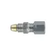 RECHTE KOPPELING + TERUGSLAGKLEP SSV-D 6MM RVS