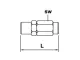 KLEMMOER RVS VOOR HD SLANG 8.6x4