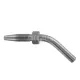 PIJPEIND RVS 6MM SCHUIN VOOR HD SLANG 8.6X4