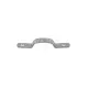 LEIDING CLIP 4 x 4MM  RVS