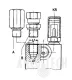VERLENGNIPPEL 1/4 BSP  L=46MM